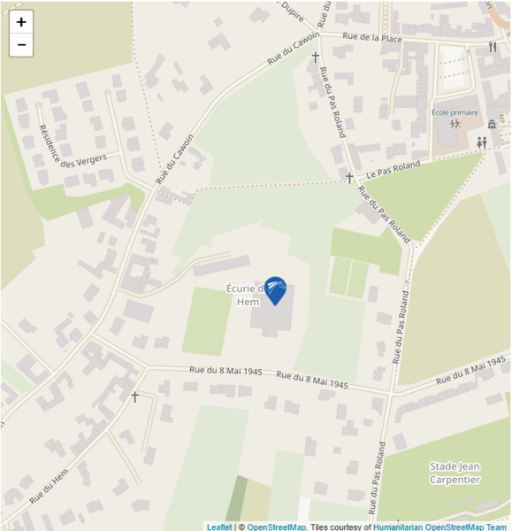 Plan d'accès - Les Écuries du Hem